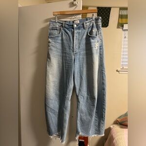 Citizens of Humanity horseshoe barrel leg Jean denim 32